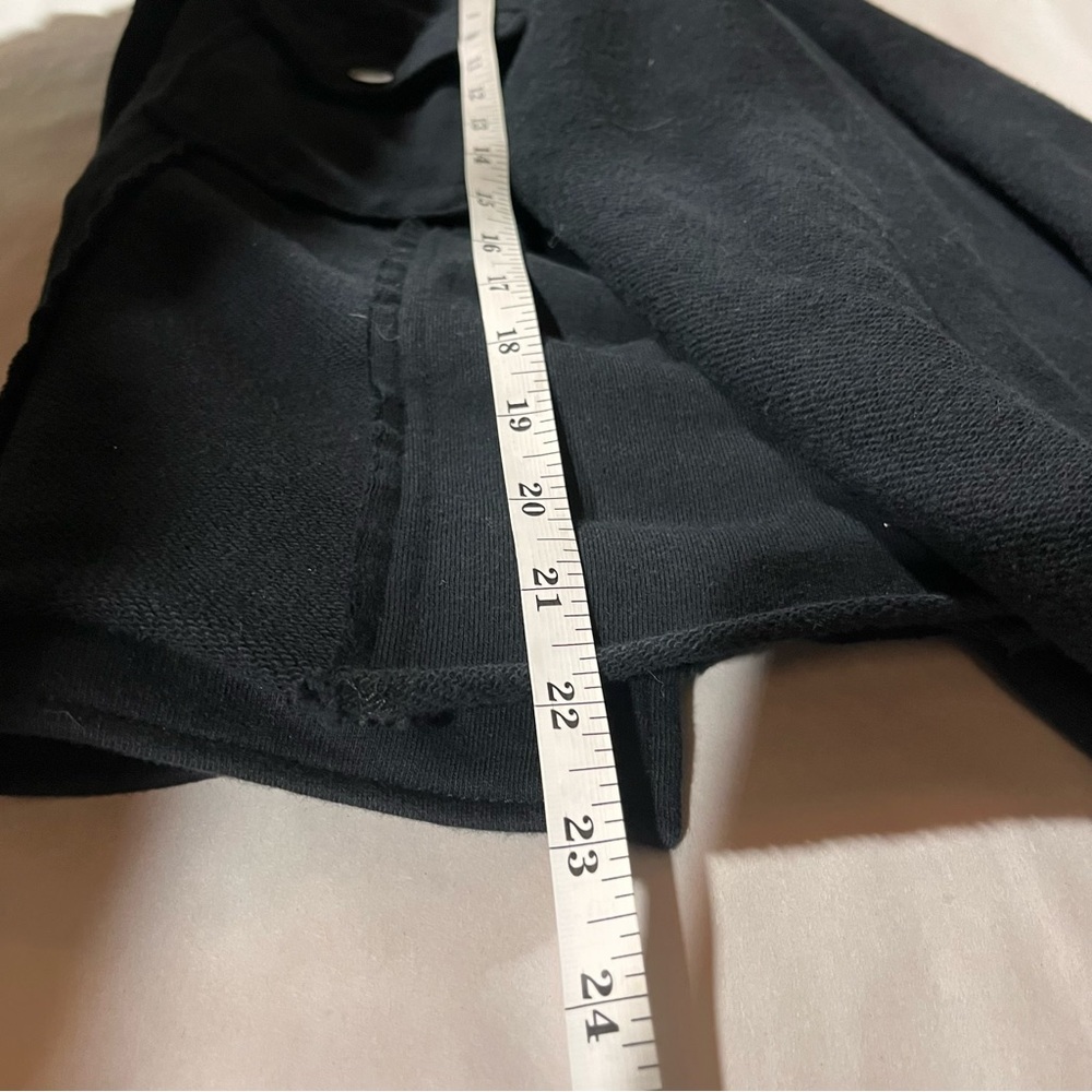 NATURAL LIFE Black Cropped Button Down Utility Jacket XS/S - Picture 10 of 10